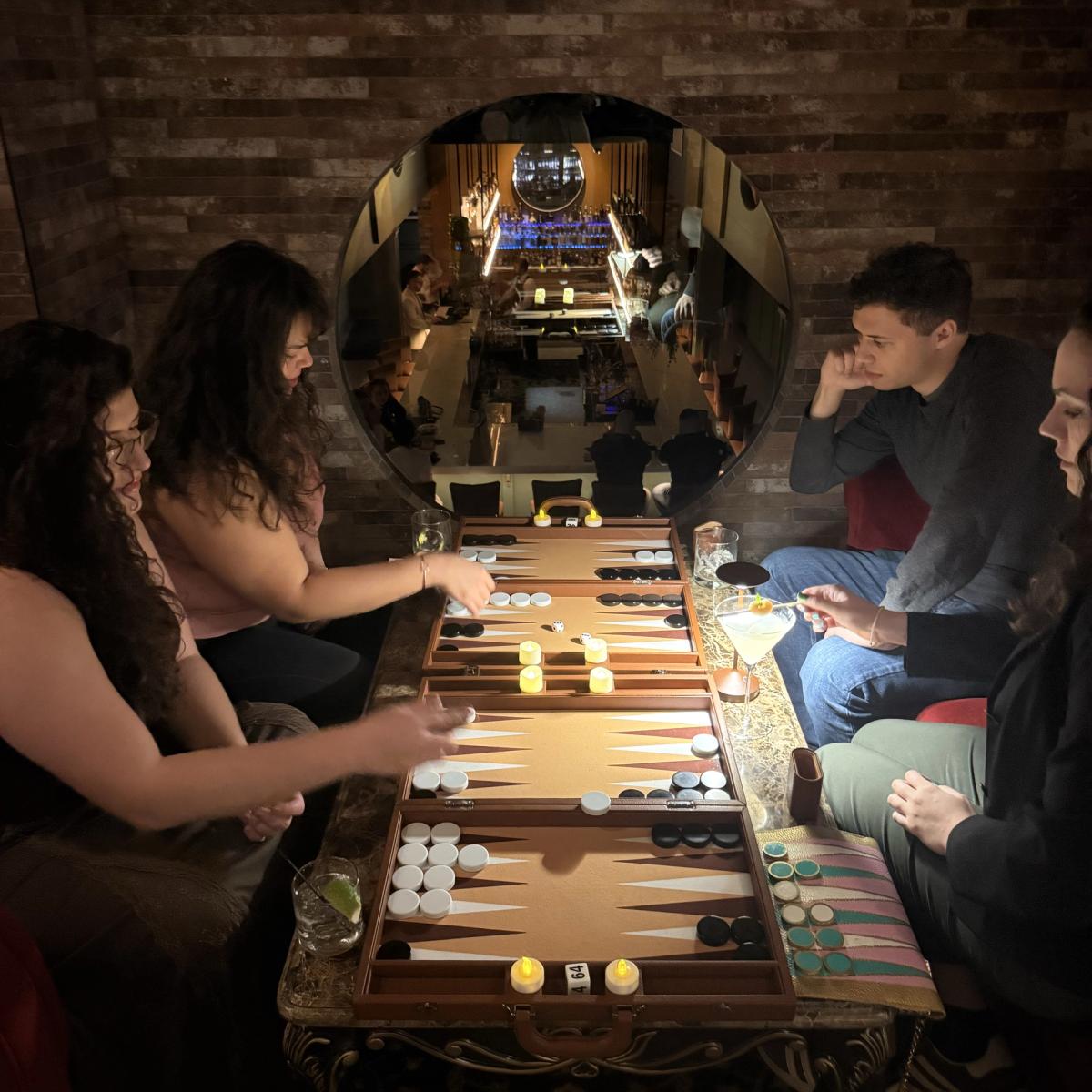 Dice, Lies, & Alibis: A Backgammon + Speakeasy Social