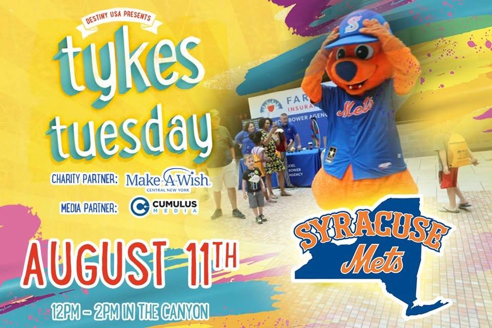 Tykes Tuesday- Syracuse Mets