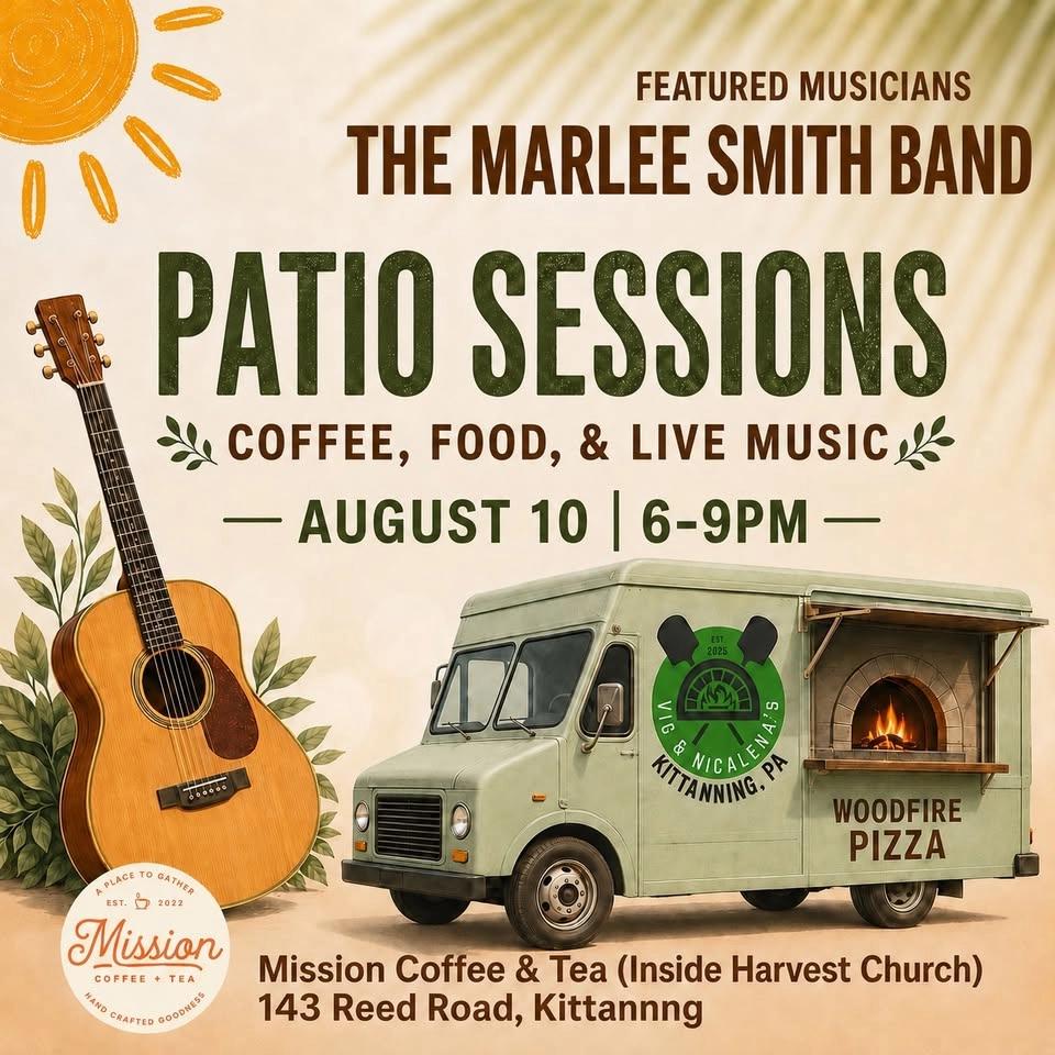 “Patio Sessions” is back! Coffee, Food & Live Music