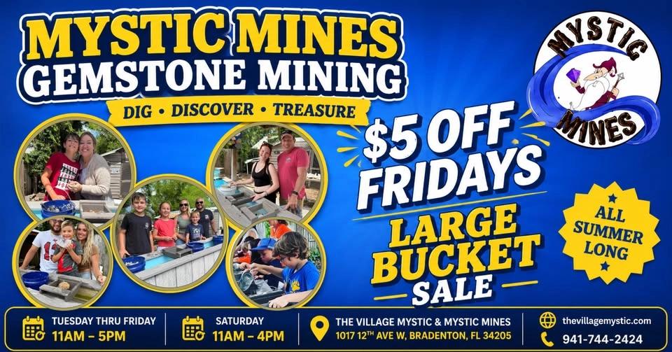 Summer Time Treasure Hunt at Mystic Mines