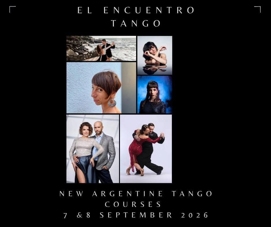 El Encuentro Tango: September–December Term 2026 | World‑Class Teachers + Stage Group