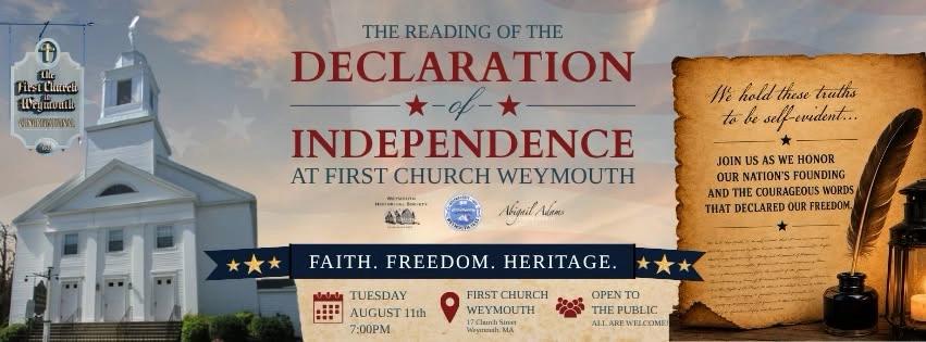 250th Anniversary of the Reading of the Declaration of Independence
