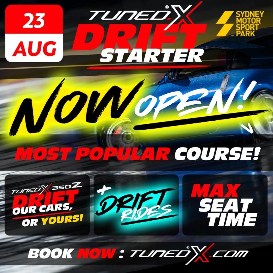 Tuned. X Drift Academy: Drift Starter (23/08/26)