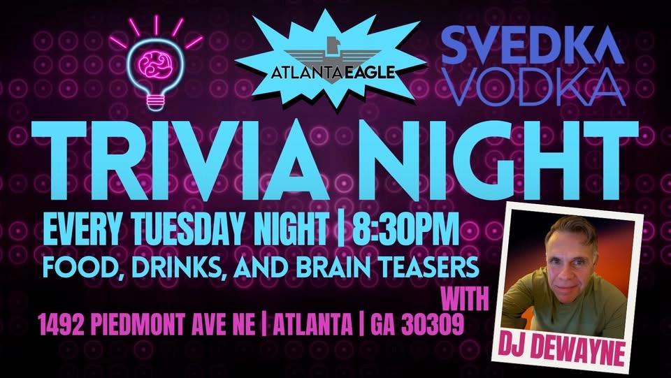 Trivia Night at Atlanta Eagle 🧠🍸