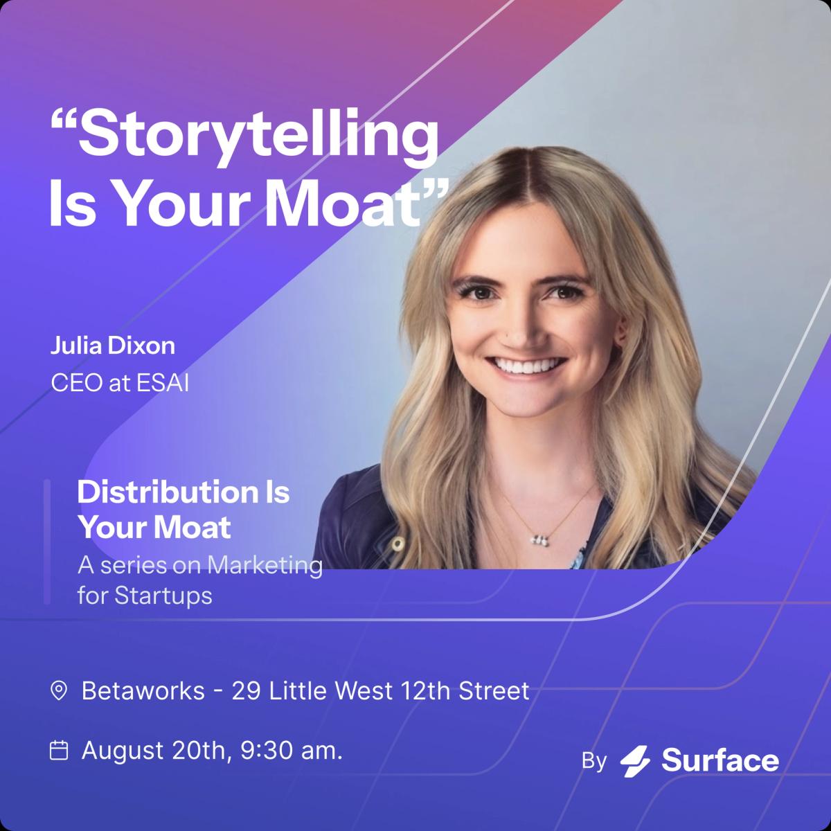 Distribution Is Your Moat ft. Julia Dixon