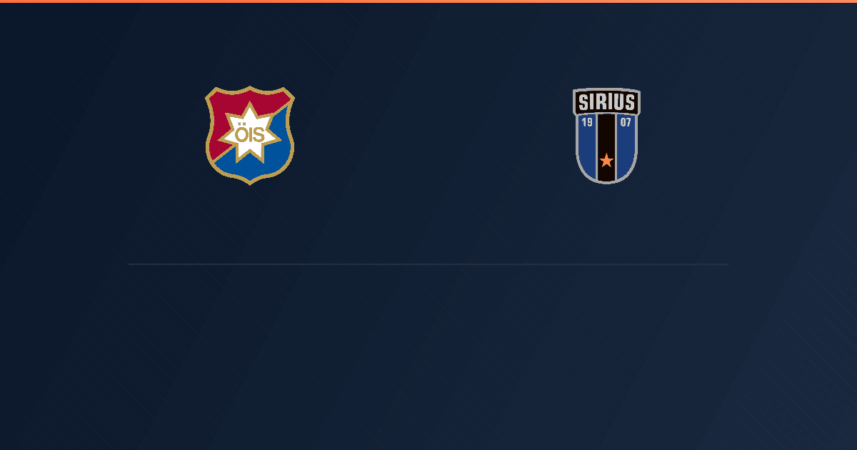 Örgryte vs Sirius