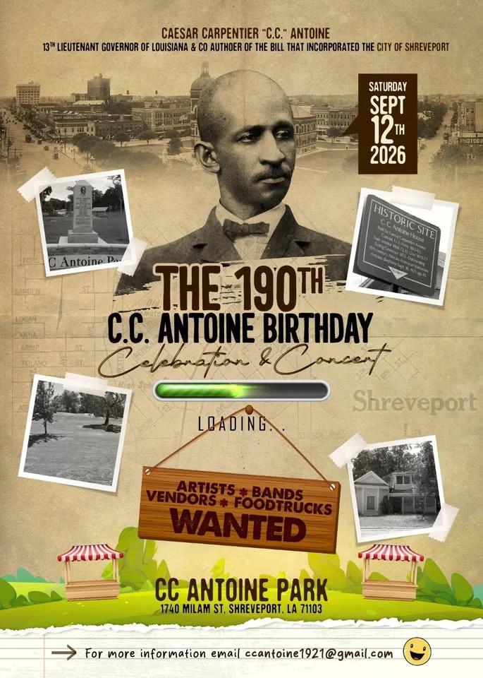 THE 190TH C.C. ANTOINE BIRTHDAY CELEBRATION & CONCERT โ๏ธ