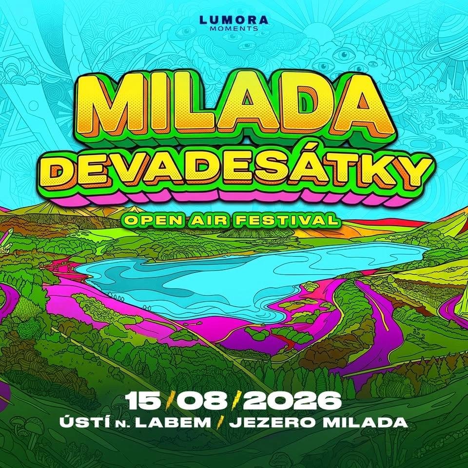 DEVADESÁTKY JEZERO MILADA- OPEN AIR / 15.8./ ÚSTÍ NAD LABEM