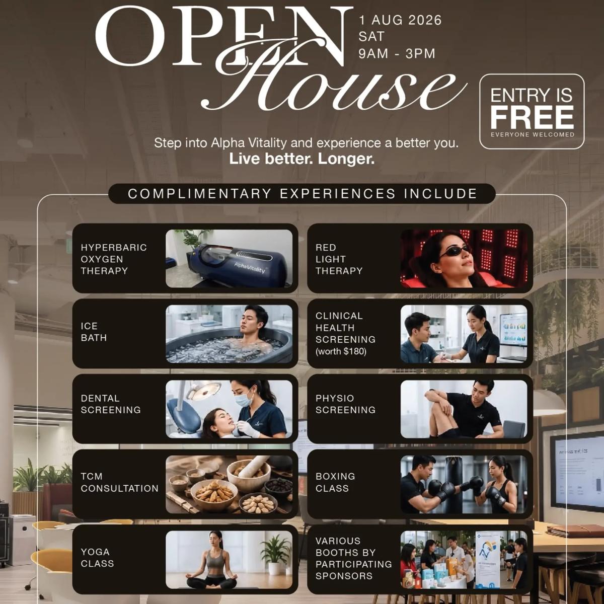 Alpha Vitality Open House