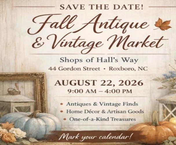 Fall Antique and Vintage Vendor Market