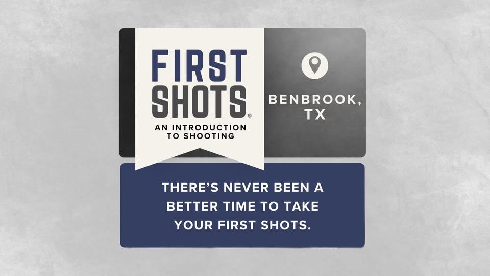 FIRST SHOTS: NEW SHOOTER | SHOOT SMART - Benbrook