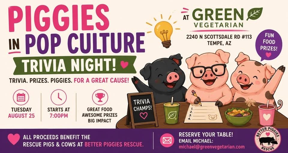 Piggy Trivia Night at Green!