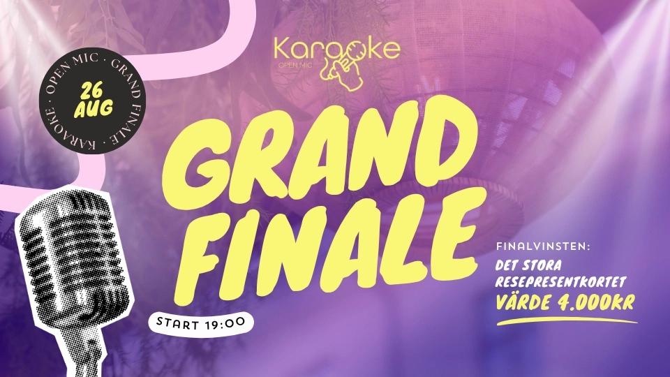 KARAOKE | Open Mic 2026 - GRAND FINALE 26/8