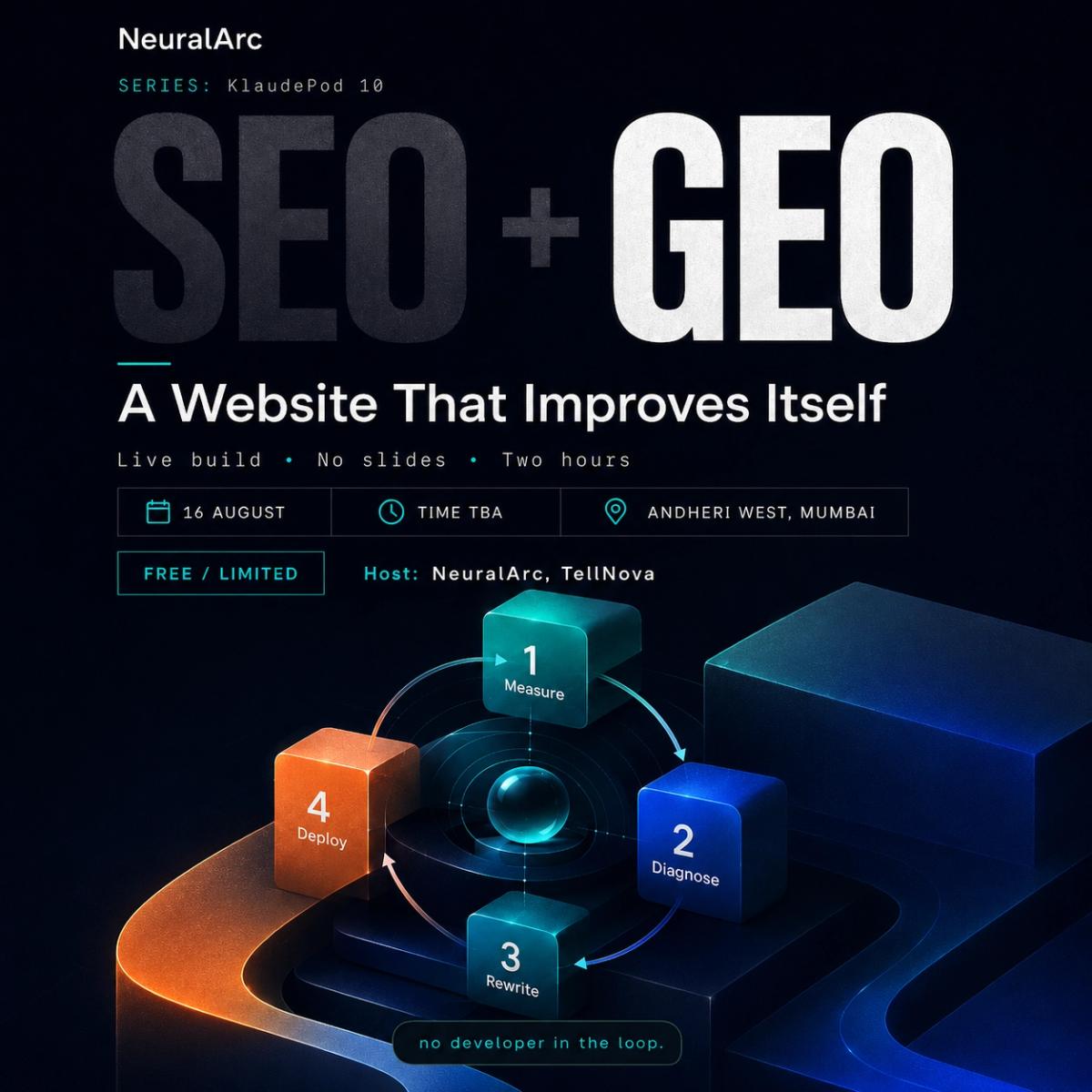 SEO + GEO — A Website That Improves Itself : KlaudePod 9