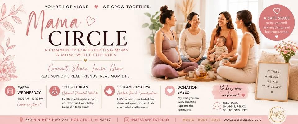 Mama & Pre-Mama Circle π€ Stretching and Tea Time
