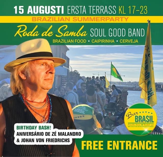 Brazilian Summerparty – Birthday Bash at Ersta Terrass