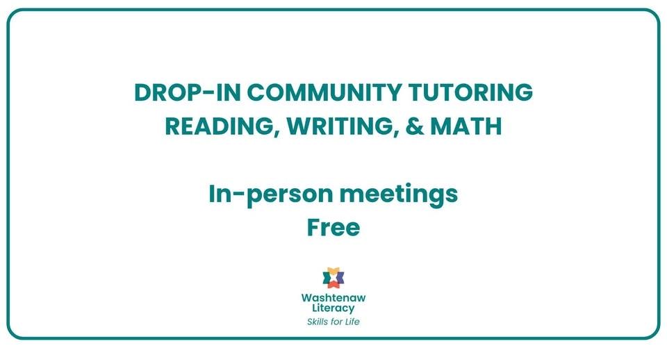 Reading, Writing, & Math Community Tutoring at Groundcover News