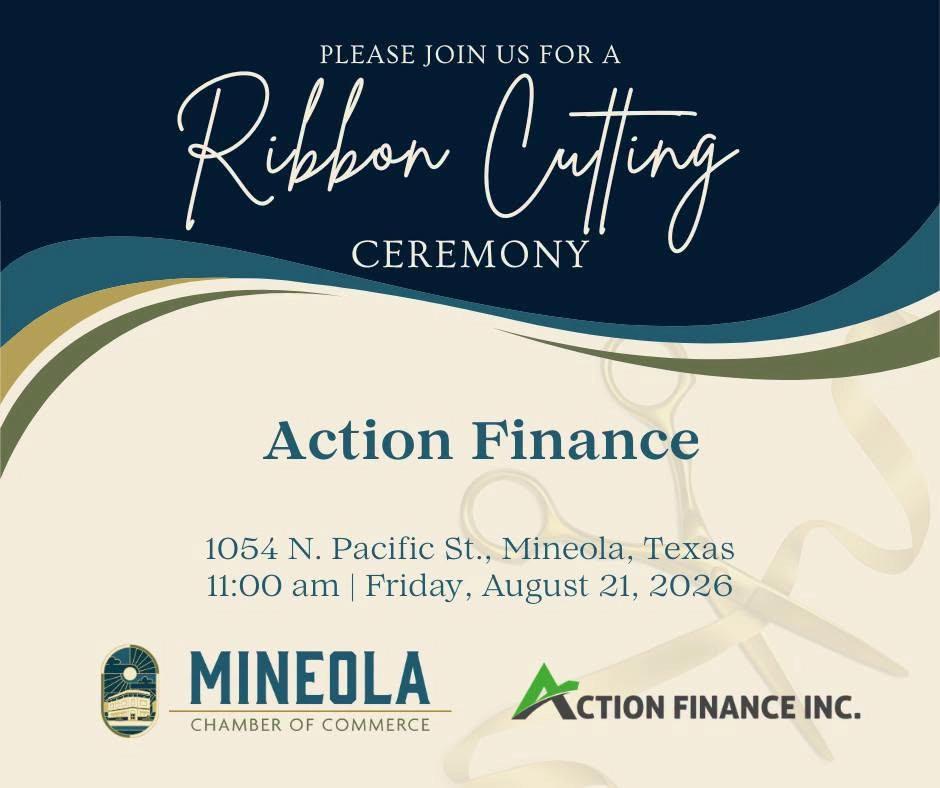 Action Finance Ribbon Cutting