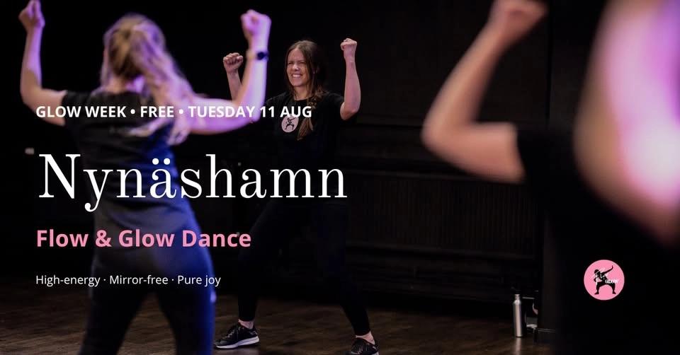 Free Trial · Flow & Glow Dance · Nynäshamn · 11 Aug 18:00