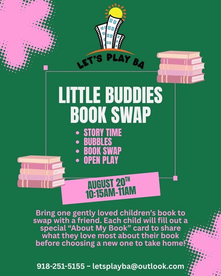 Little Buddies Book Swap at Letβs Play BAπ€π