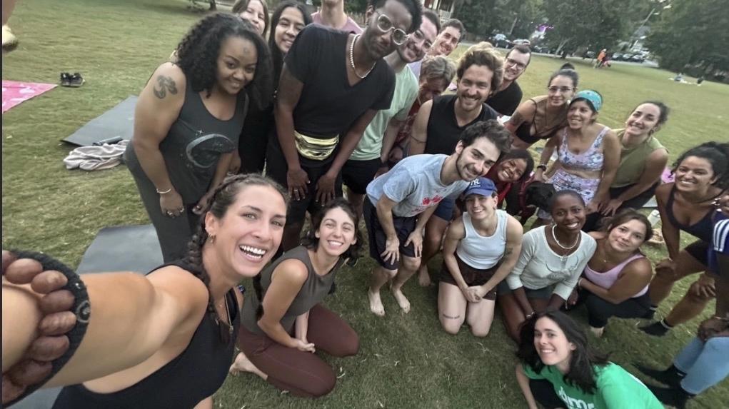 FREE Yoga in the Park with Haley G + Hang at 97 Estoria