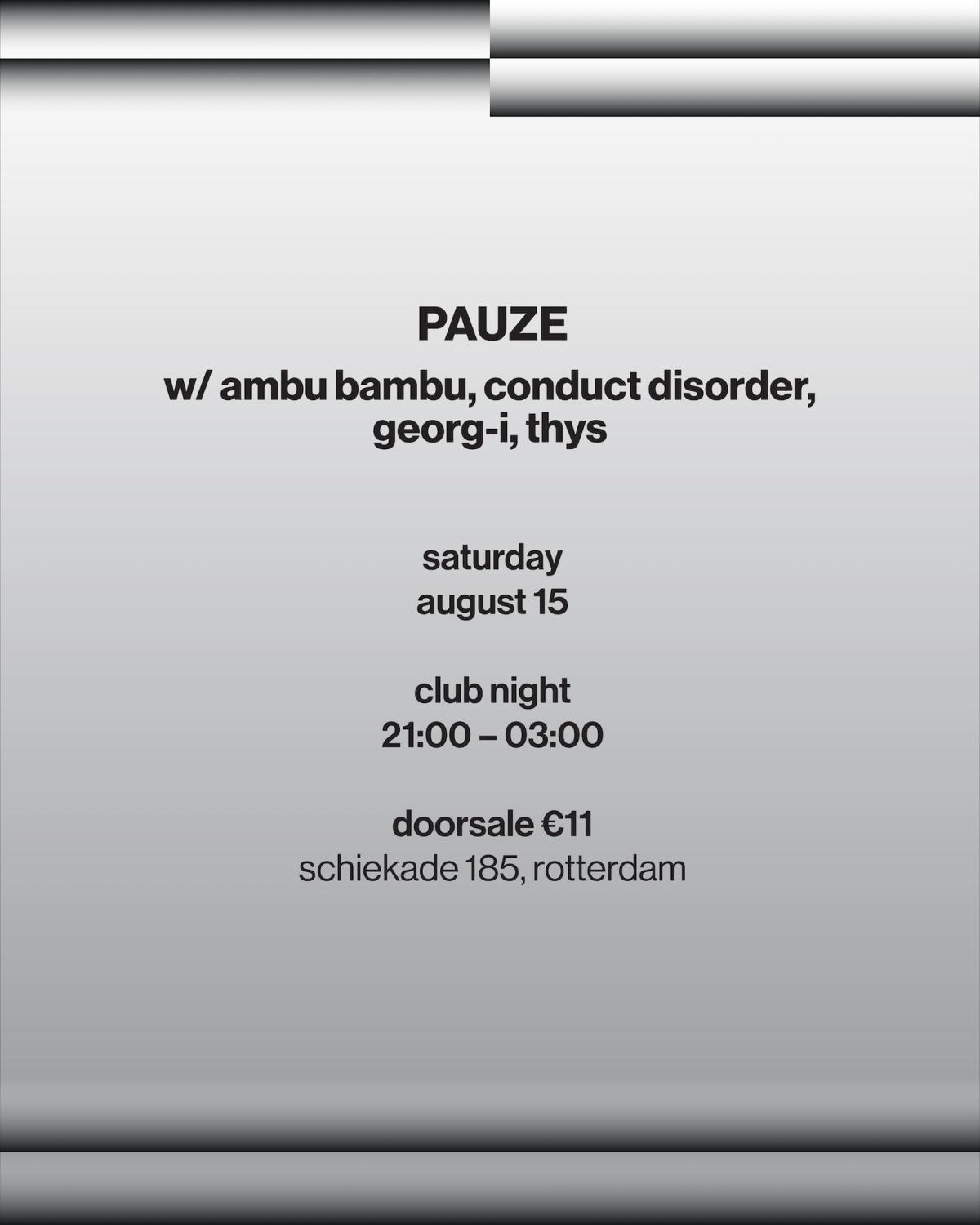 PAUZE