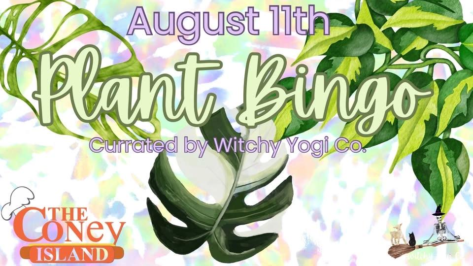 Plant Bingo with Plant Swap @ The Coney