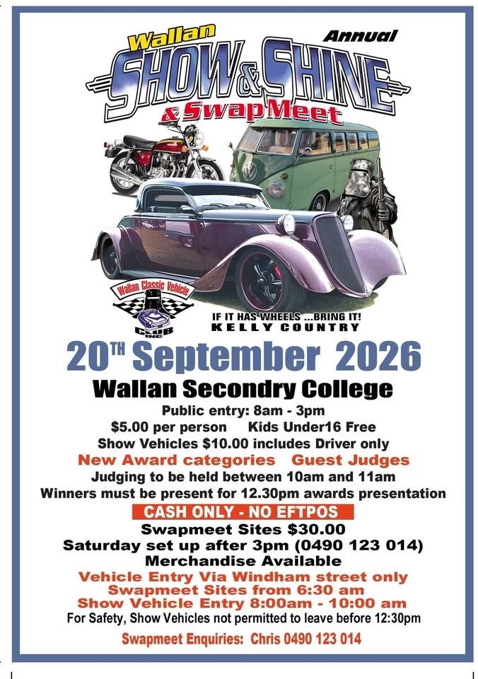 WCVC Swap Meet and Show and Shine