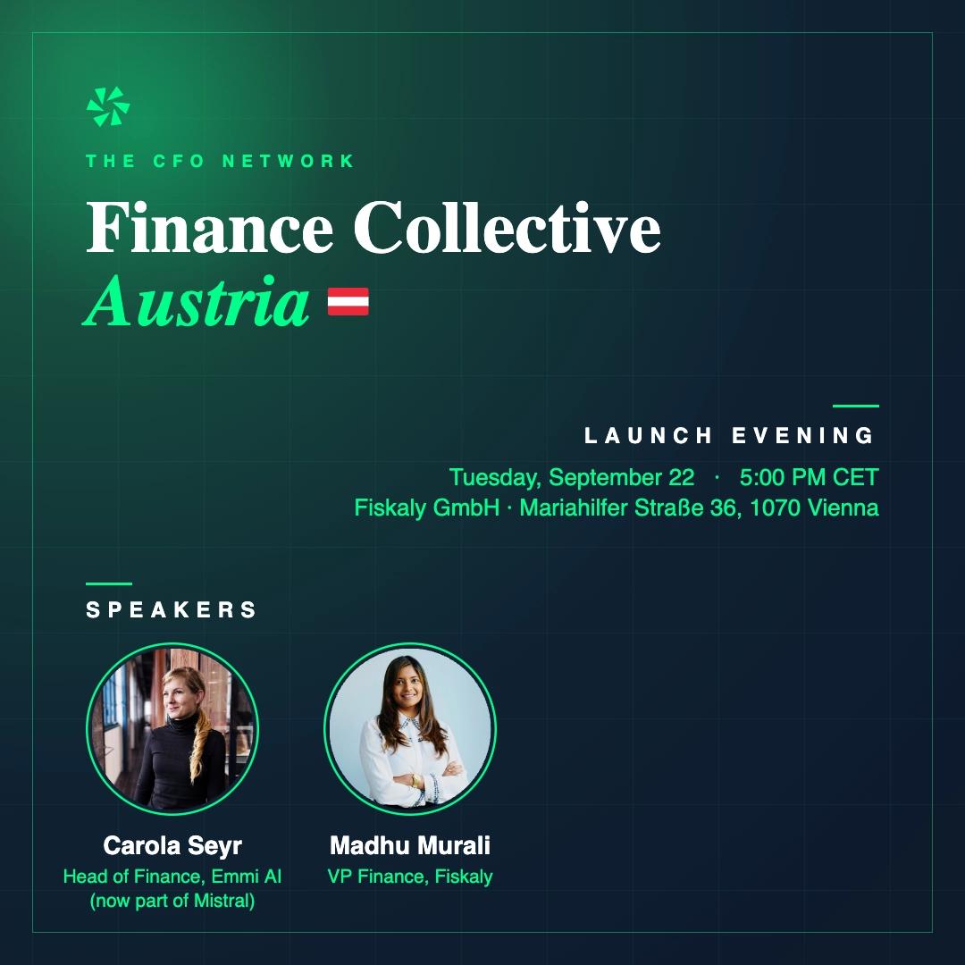 Finance Collective Austria: Launch Night