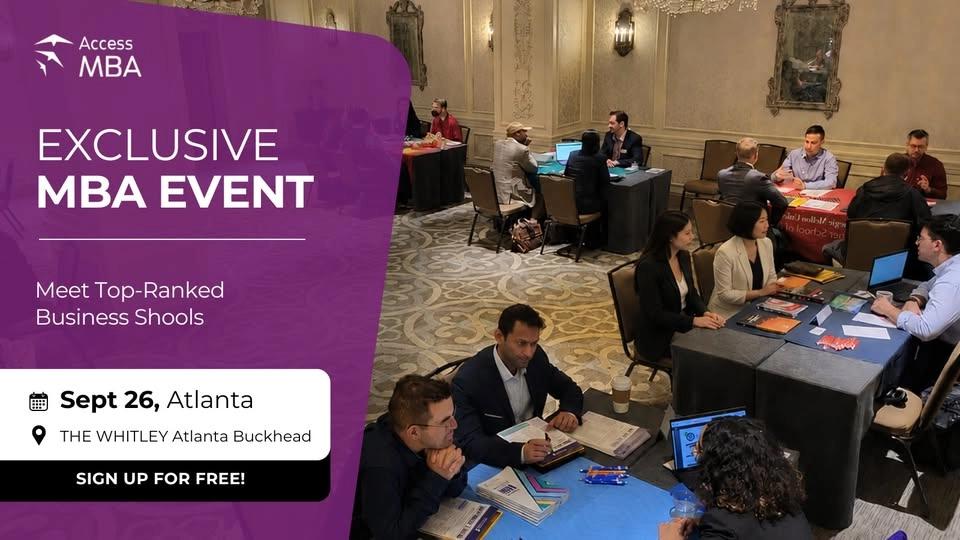 Access MBA Atlanta: Meet Top Business Schools & Find Your Perfect MBA Path