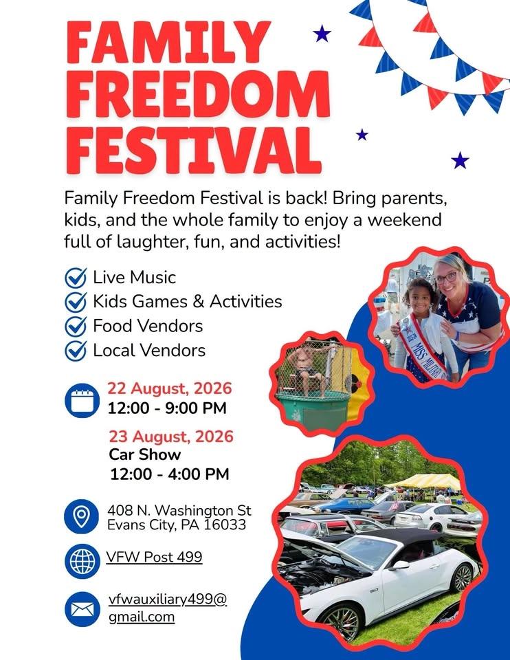 Family Freedom Festival - 4th Annual VFW Post 499