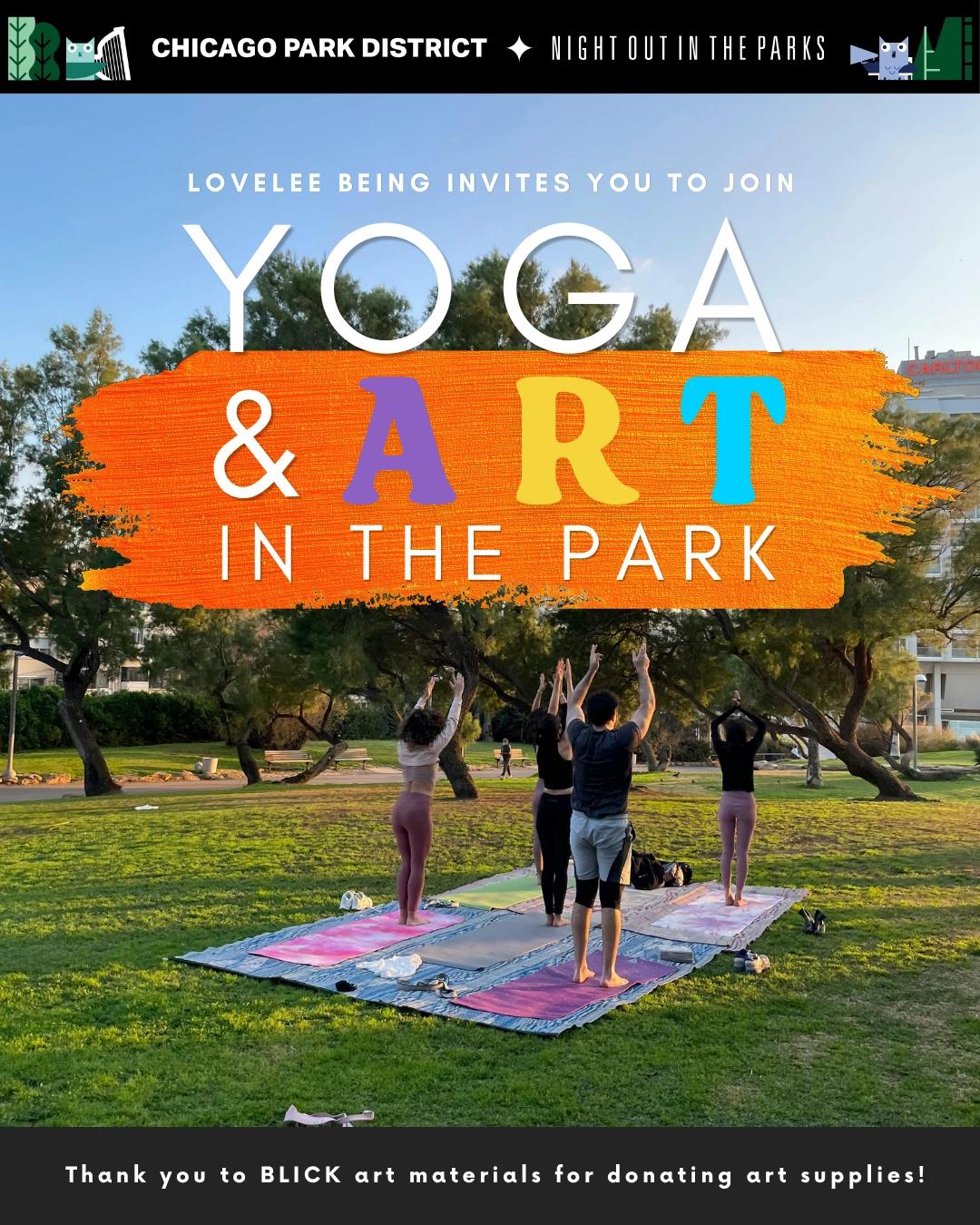 Yoga & Art In The Park