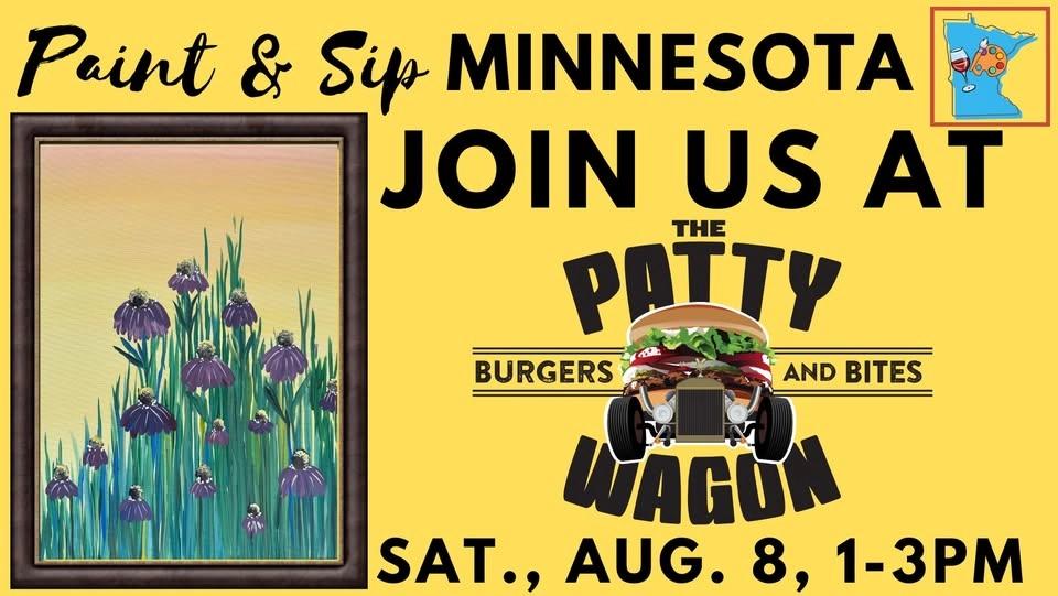 August 8 Paint & Sip at The Patty Wagon