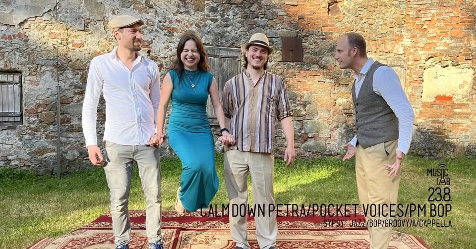 Calm Down Petra, Pocket Voices, PM Bop - Gypsy jazz, Groovy a cappella, Bebop