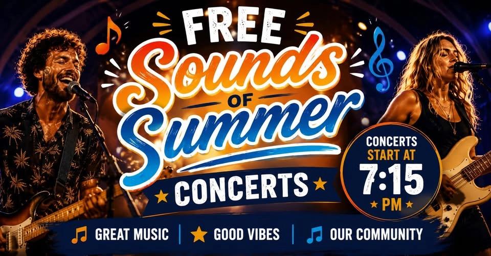 Friday Night Free Sounds of Summer Concerts