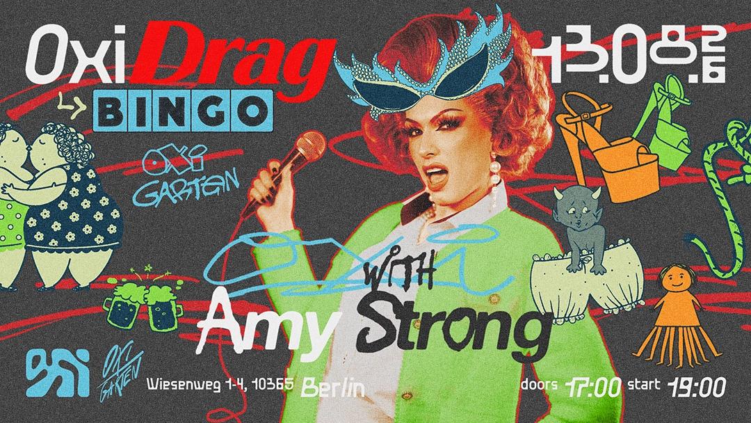 DRAG BINGO with Amy Strong 'FREE ENTRY!'