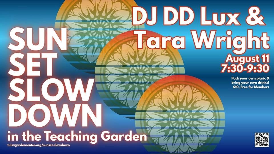 Sunset Slowdown in the Teaching Garden