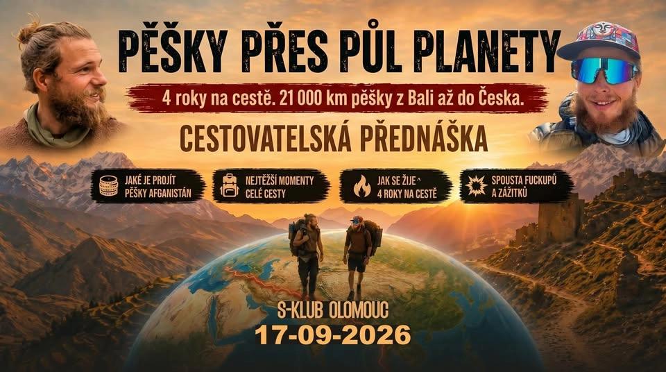 Pěšky přes půl planety: z Bali do Česka