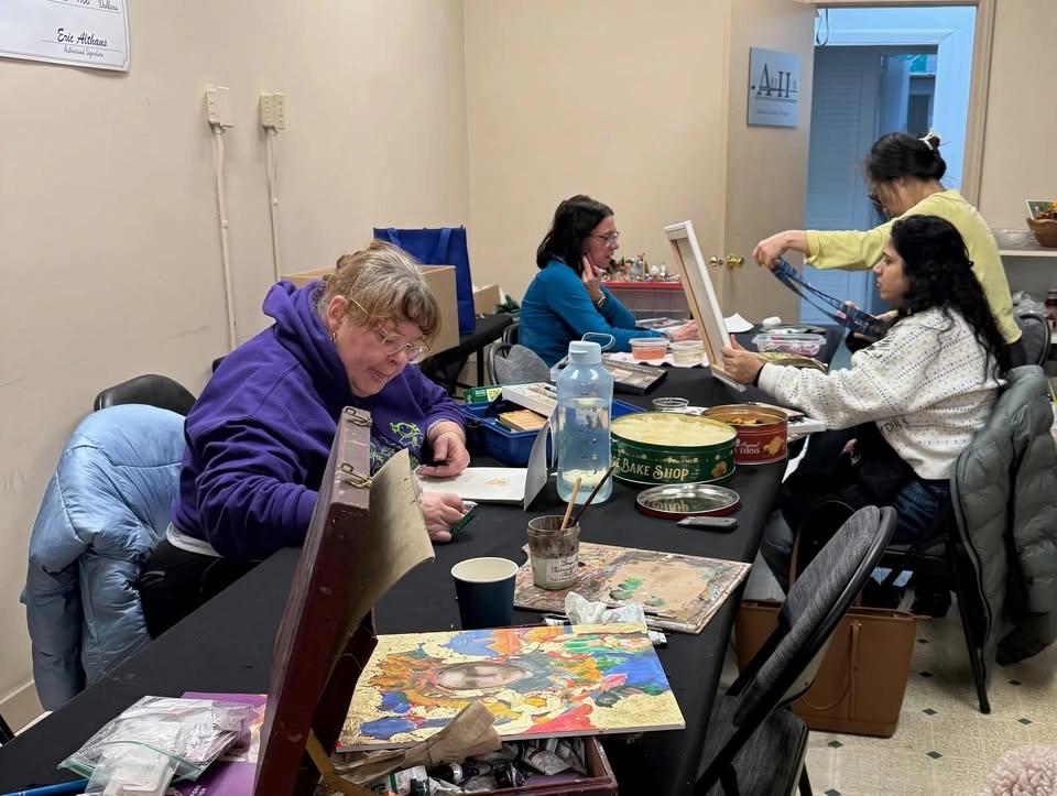 Weekly Drop-in Painting Class! FREE, for all ages + skills!
