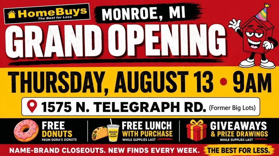 HomeBuys Grand Opening (Former Big Lots)