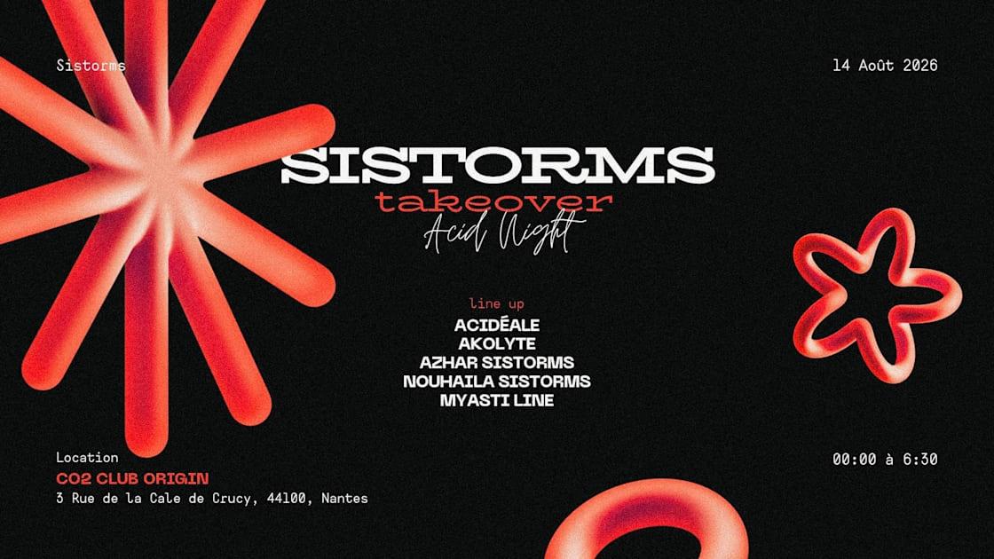 Sistorms Take Over — Acid Night @ Co₂ Club Origin