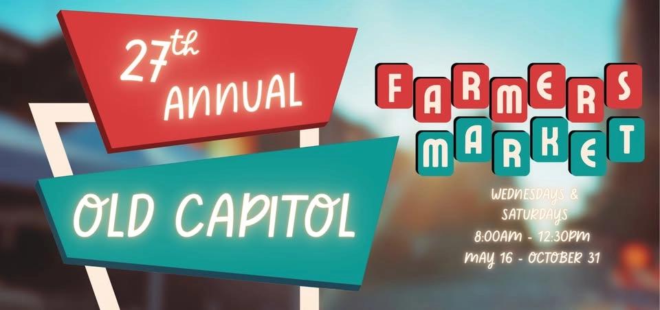 2026 Old Capitol Farmers Market presented by HSHS St. John's