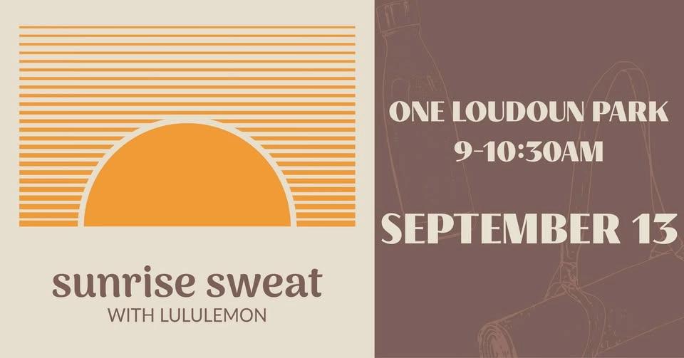 Sunrise Sweat with lululemon