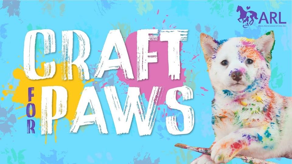 ARL Craft for Paws: Painting with a Twist