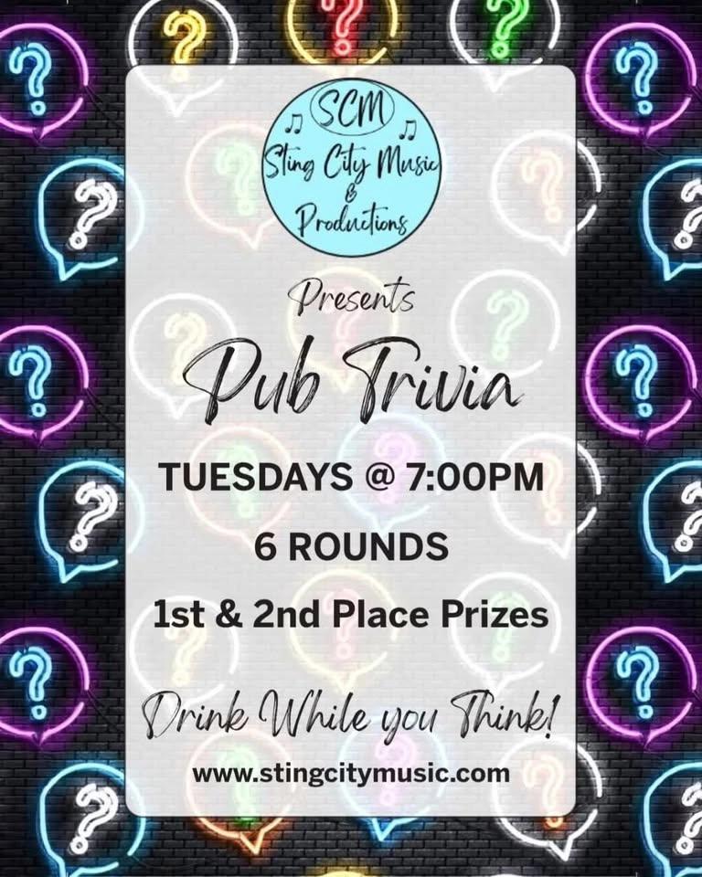 Tuesday Night Pub Trivia @ Shakers!