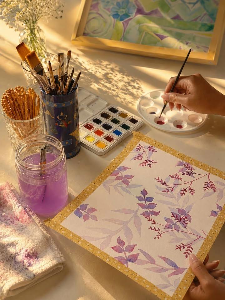 Watercolor for beginners - Trial Class