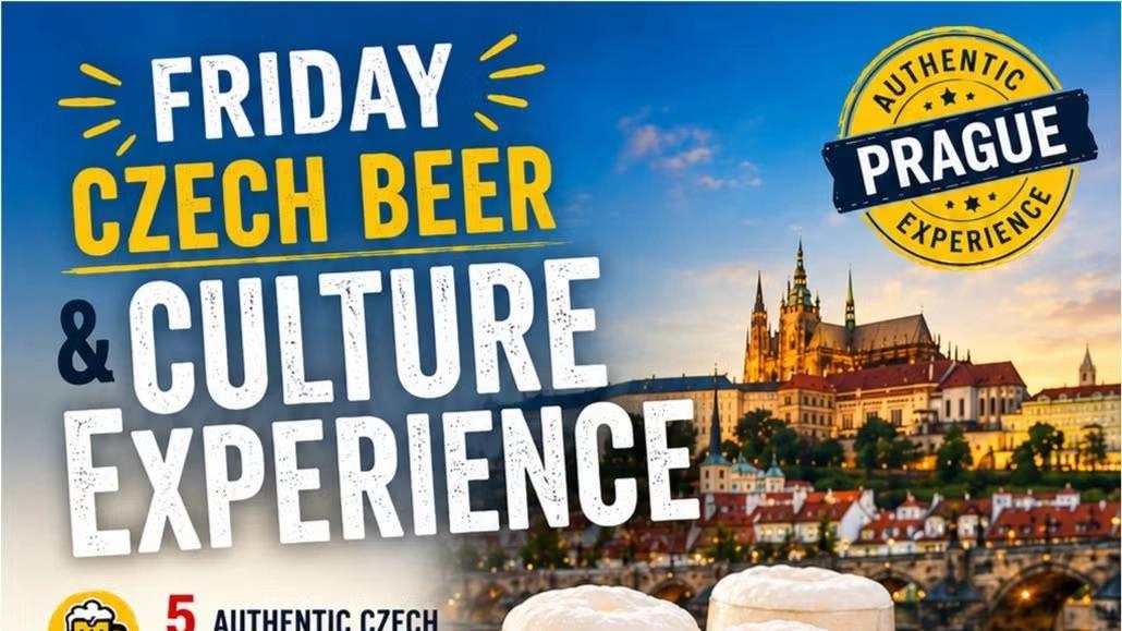 🍺 Friday Czech Beer & Culture Experience | Small Group (Max 10)