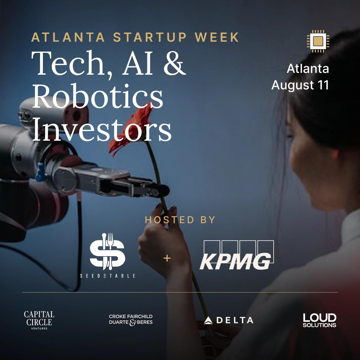 Seed2Table – Pitch+Dinner for Tech, AI & Robotics Investors