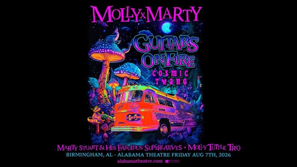 NEW DATE | Marty Stuart & Molly Tuttle: Cosmic Twang Guitars on Fire