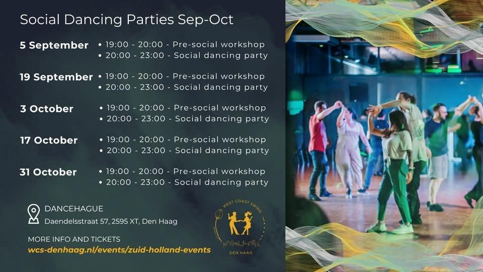 West Coast Swing Den Haag - Social Dancing Party